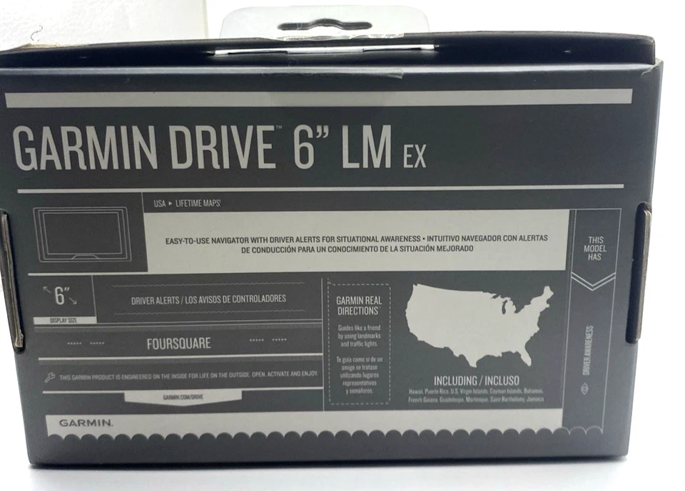 Garmin Drive 6” LM EX, 6" Screen, Lifetime Maps & Driver Awareness (Tested) - Image 3 of 4