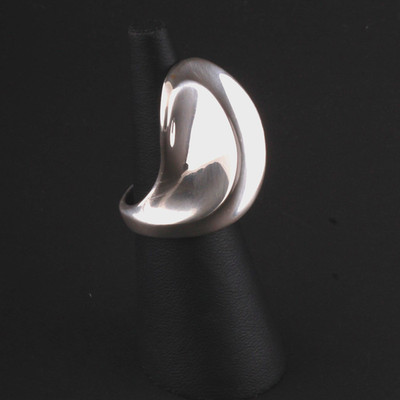 Georg Jensen / Hans Hansen Sterling Ring # 10300. Silber. DÄNEMARK. Allan Scharff