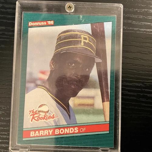 1986 Donruss The Rookies Baseball Card #11 Barry Bonds - Pirates *NR*