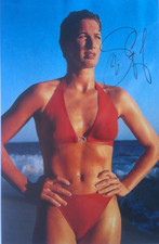 Steffi Graf orig. Autogramm  18x24 SEXY IN BIKINI