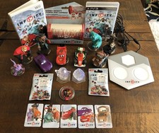 Disney Infinity Lot For Playstation 3wii Games Bases Figures Power Discs