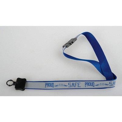 QUALITY RESOURCE GROUP 23GLYPS Lanyard,16 inH,PK10 13P236