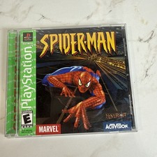 Spider-Man PlayStation 1 PS1 Greatest Hits Manual case