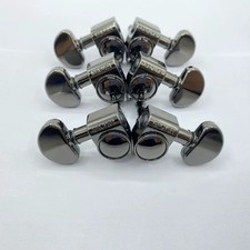 Grover Guitar Tuners L3 R3 Acoustic Guitar Electric Guitar 10MM- Nickel Black