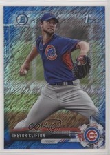 2017 Bowman Chrome Prospects Blue Shimmer Refractor 98/150 Trevor Clifton 1b8