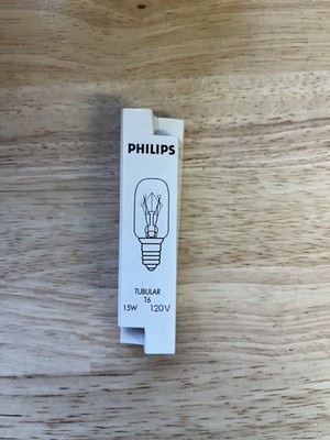 PHILIPS 15T6 120V 15W Candelabra Screw Bulb - Lot of 34
