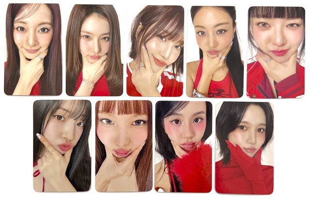 TWICE 2026 SEASON'S GREETINGS RED WHISPERS FANS SHOP POB PHOTOCARD ONLY NEW