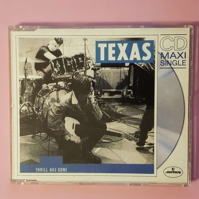 TEXAS thrill has gone FULL SILVER WGER VG+/VG+ (MCD, Pop, Mercury)