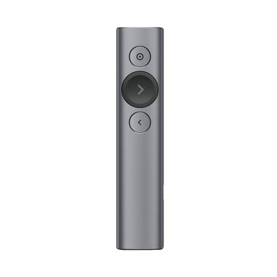 LOGITECH Spotlight für PC/Mac/Android/iOS, Bluetooth Presenter, Schiefer