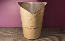 1980's Moet & Chandon Aluminium M.O.D Meaux Argit France Champagne Ice Bucket