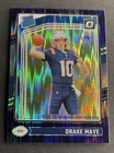 2024 Panini Donruss Optic Rated Rookie Drake Maye #229 Purple Shock Prizm (RC)
