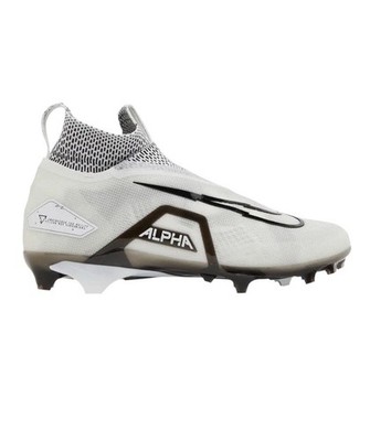 Nike Alpha Menace Elite 3 Cleats Wide Ghost White UK9 EU44 Neu ohne Karton