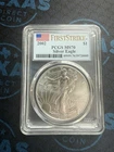 2002 Silver Eagle PCGS MS70 First Strike Label