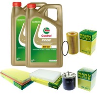 Mann Inspektionspaket 10L Castrol Titanium 5W-30 FüR Mercedes Viano W639 CDI