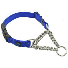Max and Neo Stainless Steel Chain Martingale Collar - We Donate to a Dog Rescue