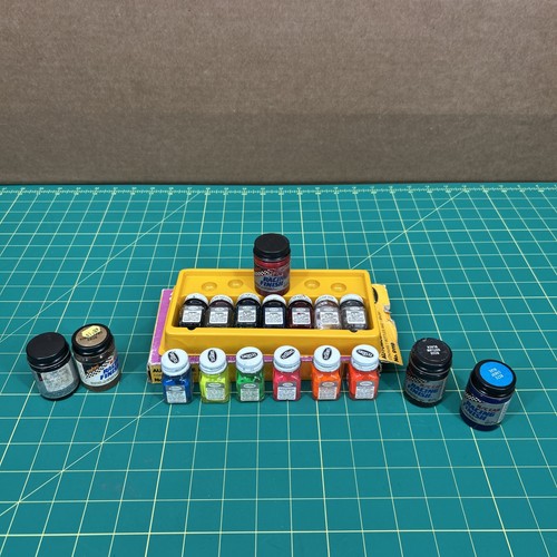 Vintage Testors Enamel Paint Lot 18pc + Pactra Racing Finish USED READ