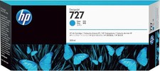 HP 727 DesignJet Ink Cartridge 300-ml Cyan F9J76A