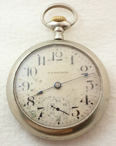 ANTIQUE 18s HAMILTON GRADE 924 17 JEWEL 17j POCKET WATCH PARTS