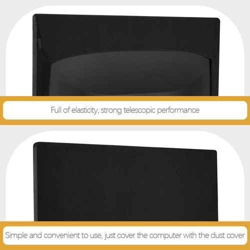Dust Protection Cover Computer Display Protective Monitor Covers for Desktops - 第 6/12 張圖片