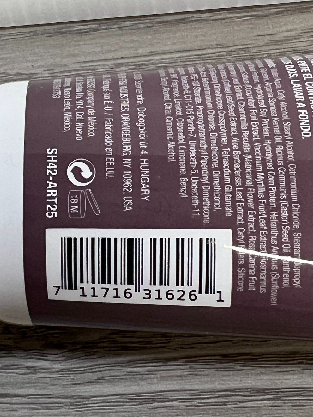 Difeel Argan Thickening Shampoo Conditioner 2.5 Oz ea LOT of 30 Hungary USA Made image 4