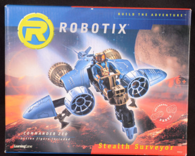 Robotix Learning Curve Stealth Surveyor 2000 Vtg Sealed Complete