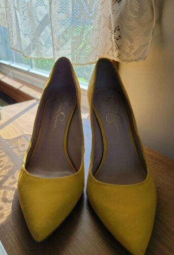 Yellow Jessica Simpson Heels