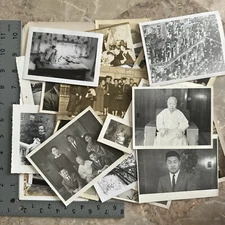 40+ Vintage Photo Lot Black White Sepia Tone Snapshots Studio Slice of Life