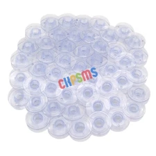 50 BOBBINS Plastic fit for Husqvarna Viking 100 105 Classica 120 150 6540