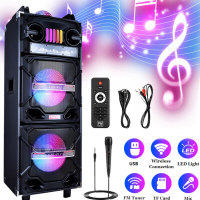 4500W Wireless Bluetooth Speaker Dual 10