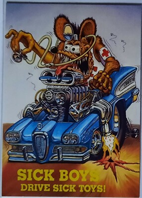 1996 Rat Fink card 