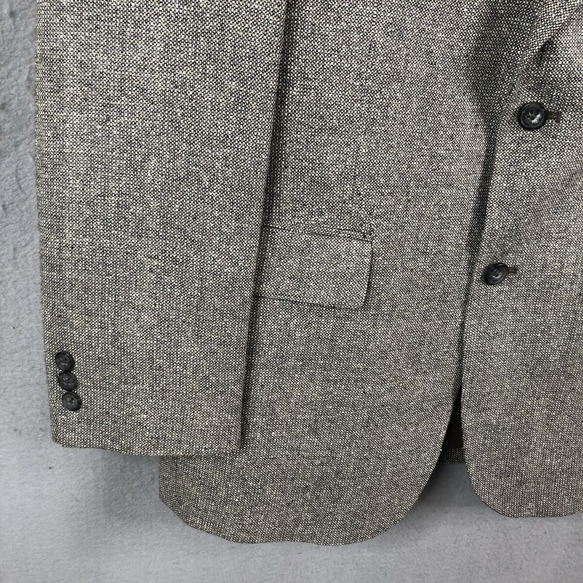 Hunt Valley Blazer Mens 40R Brown Tan 100% Silk Sport Coat Hunt Valley Blazer Mens 40R Brown Tan 100% Silk Sport Coat