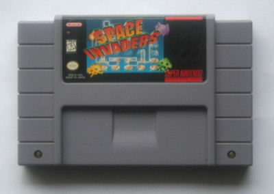 Space Invaders (Super Nintendo Entertainment System, 1997) SNES Tested