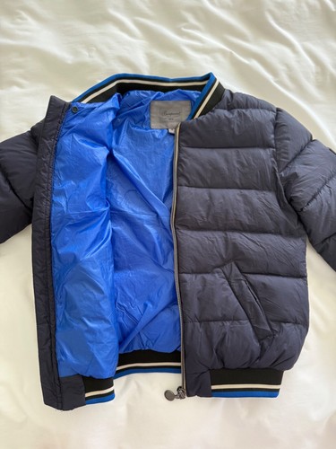 Bonpoint puffer jacket navy size 6 - Picture 5 of 6