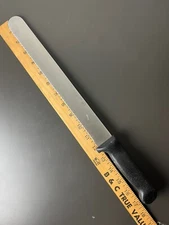 Ontario Knife Co. 12 in. Serrated Bread KnifeStainless Steel Rounded Tip  - USA