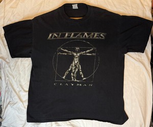In Flames Clayman Shirt | eBay