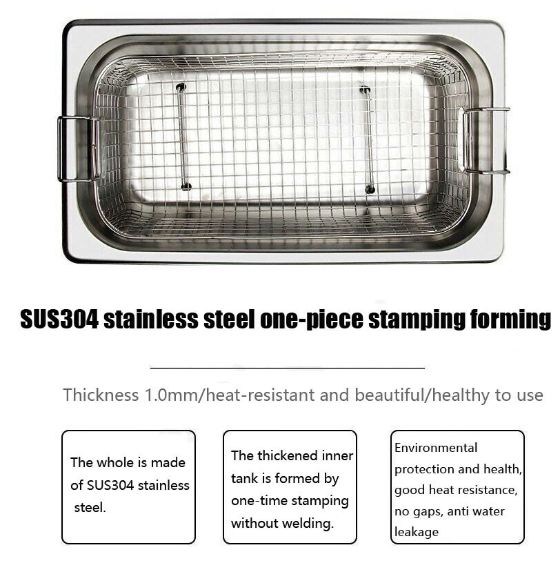 2L Ultrasonic Cleaning Machine Jewelry Watch Glasses Ultrasound Cleaner