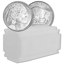 1 Oz. Silver Buffalo Round (New, BU) Random Mints -- Lot of 20