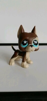 Figurine Littlest Pet Shop LPS Authentique - Grand Danois 817 - Occasion