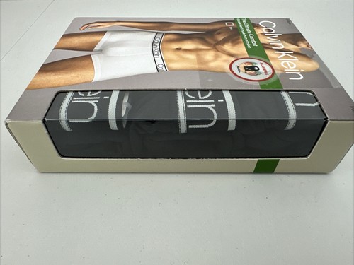 Men's Med Calvin Klein Trunk 3-Pack Black The Ultimate Comfort Viscose & Cotton - Picture 2 of 8