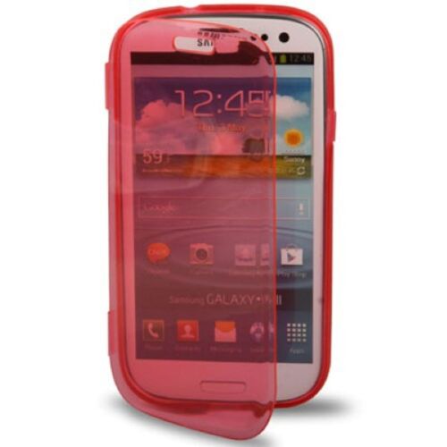 TPU Case Bumper Flip Cellphone Cover Samsung Galaxy S3 Neo i9301 - Picture 1 of 4