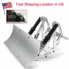 1/10 RC Alloy Metal Snow Shovel Plow Blade for Axial SCX10 SCX10ll US