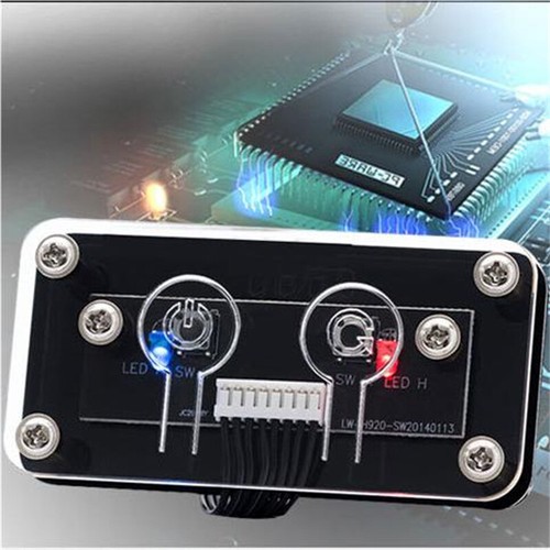 Desktop Computer PC Power Switch Button Cable External Restart Computer - Afbeelding 6 van 9