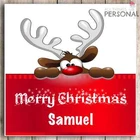 Personalised Christmas Card Son Daughter Nephew Niece Grandson Granddaughter D2