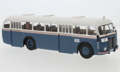 Miniature Bus SKODA 706 RO 1947 bleu et blanc IXOMODELS IXOBUS028LQ