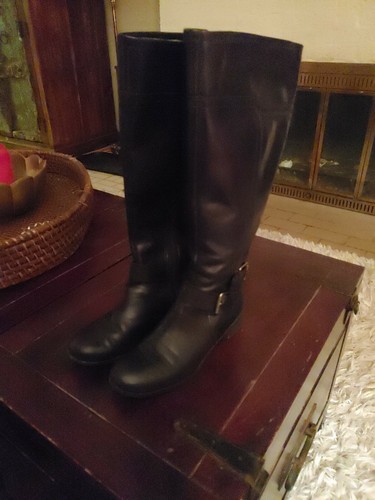 nine west wide calf boots
