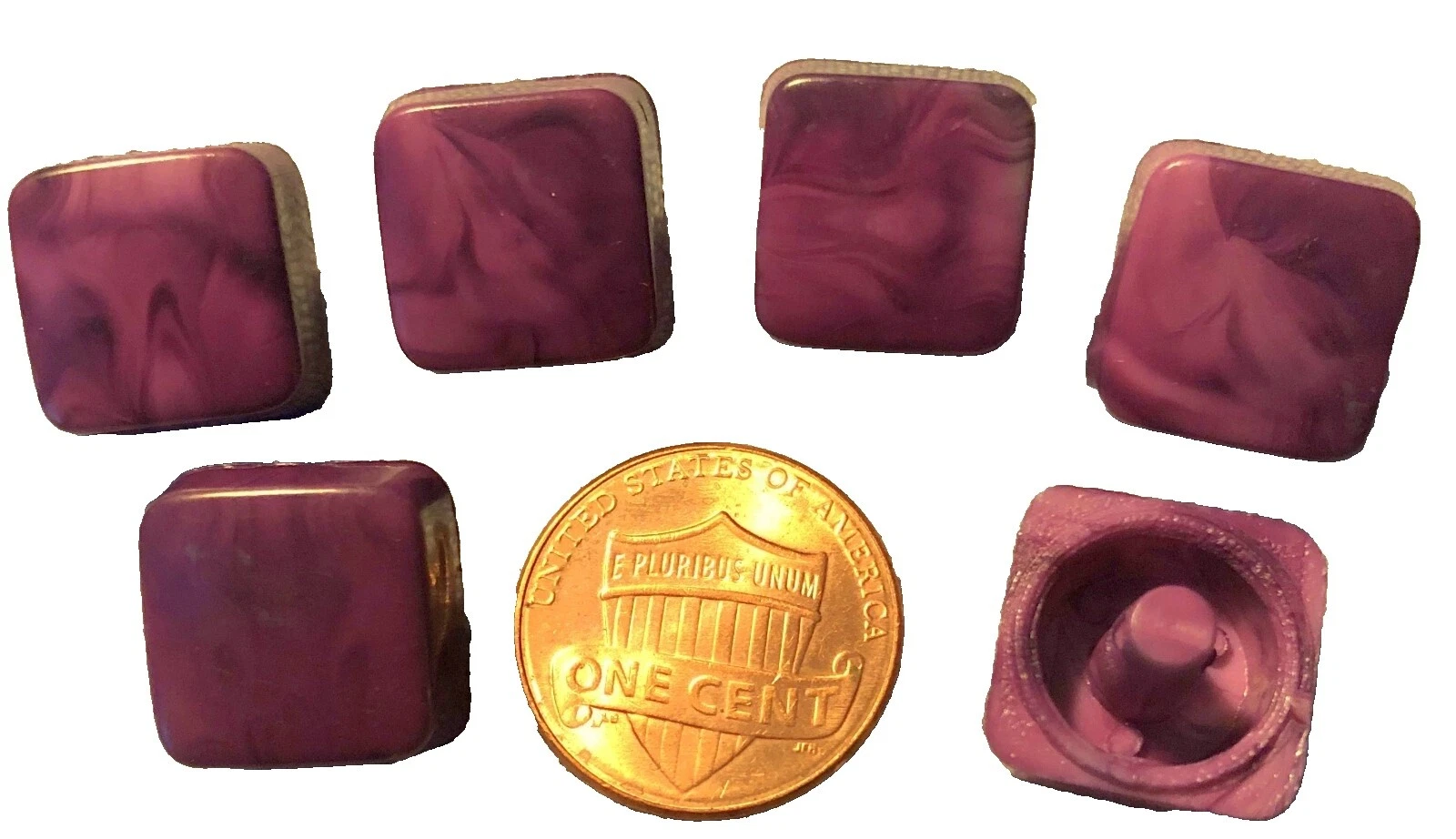 Upholstery Square Shank Button Sewing Buttons