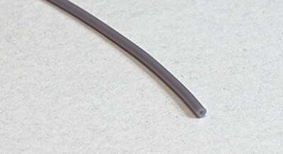 RiteAV 10M 0.9mm Gray Fiber Optic Cable Bulk Raw Furcation Tubing Jacketing