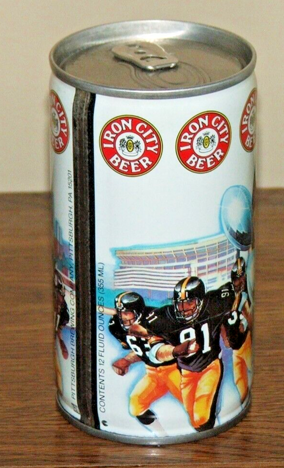 IRON CITY BEER CAN THE PITTSBURGH STEELERS eBay