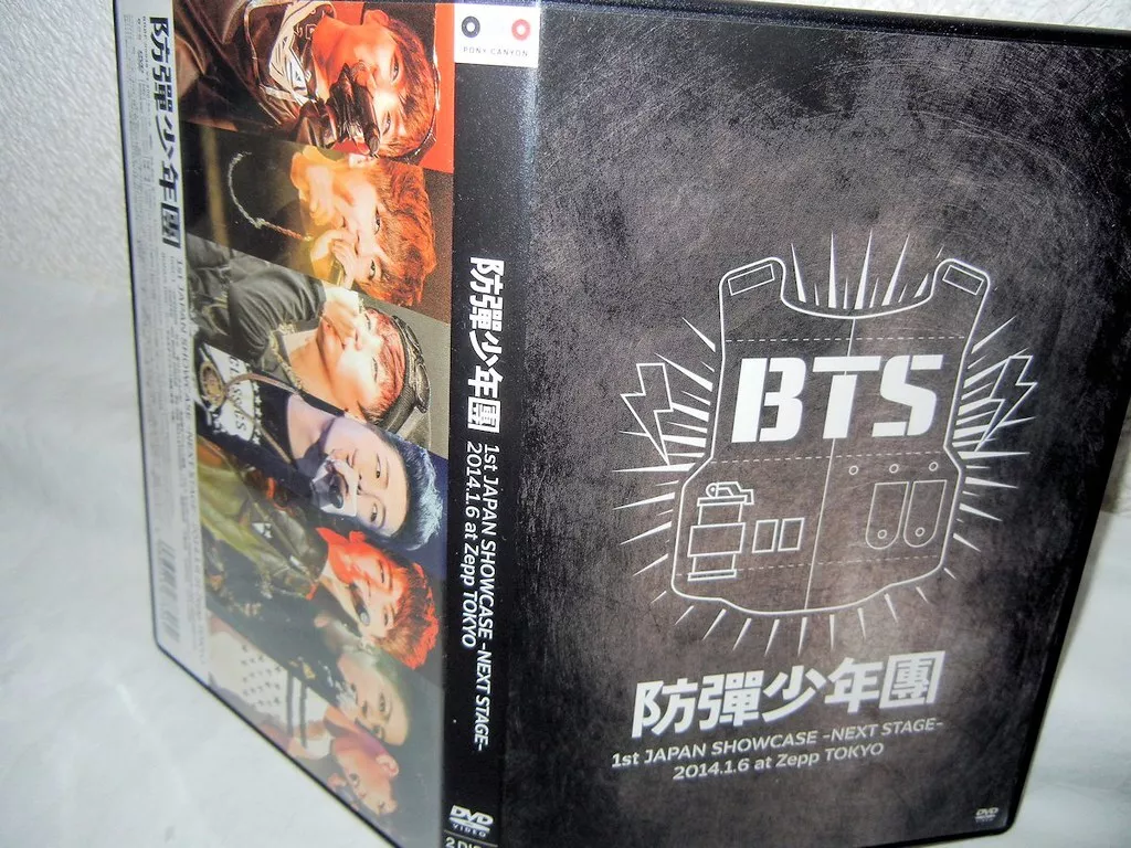 USED BTS 1st Japan Showcase -next Stage- In Zepp Tokyo Ltd Fan Club DVD