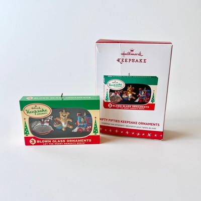 2016 Hallmark Keepsake Ornament - Nifty Fifties Blown Glass
